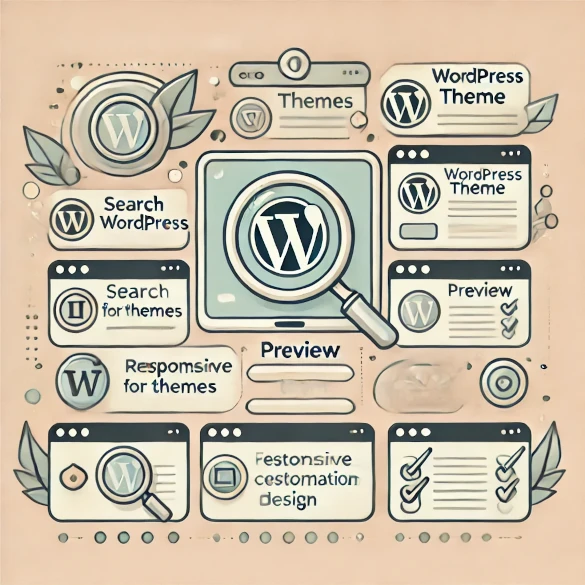 cara memilih theme wordpress